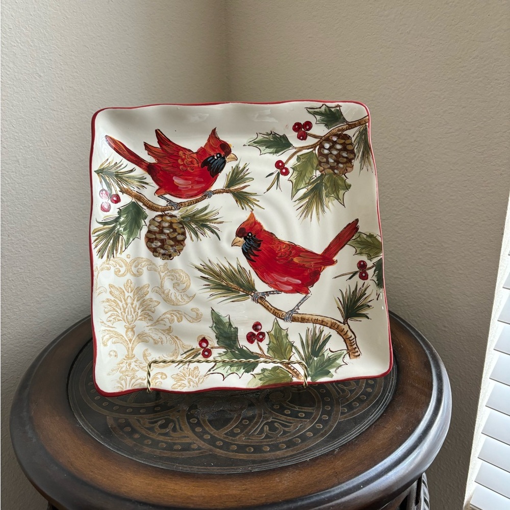 Cardinal serving platter - Picture 2 of 3